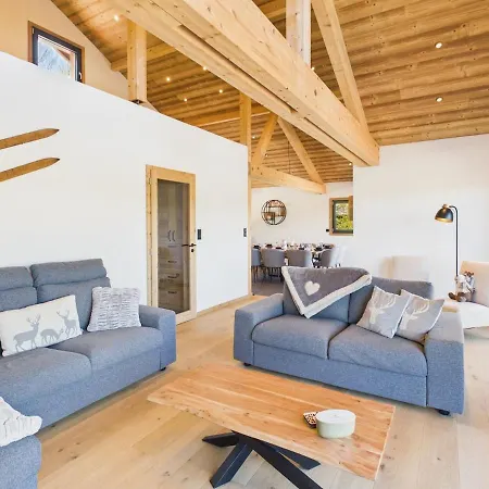 Chalet Des Bouchaux For 10 Guests In *